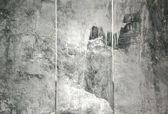 Anne Laure Sacriste, cascade Sainte Victoire